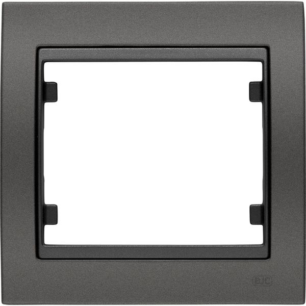 BJC Mega Rahmen 1 Element horizontal/vertikal, Schwarz Ebano Cosso,22001-NEC