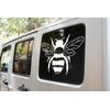 JasonCarlMorgan StickerCreations Bumble Bee 2 Sticker 280mm Glitter Gold