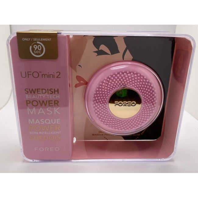 FOREO UFO Mini LED Thermo Smart Facial Mask - Pearl Pink - NEW in Box! Gift Idea