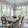 Modern 6-Light Candle Ceiling Light for Dining Room Lighting Fixtures Hanging