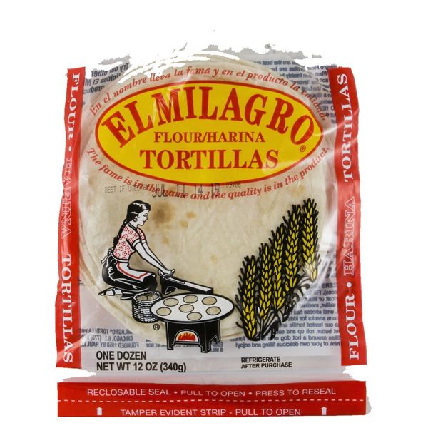 El Milagro Flour Tortillas, 12 Ct