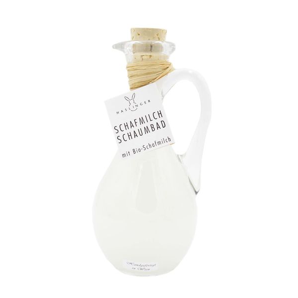 Haslinger 6018 Schafmilch Schaumbad Amphore, 250 ml