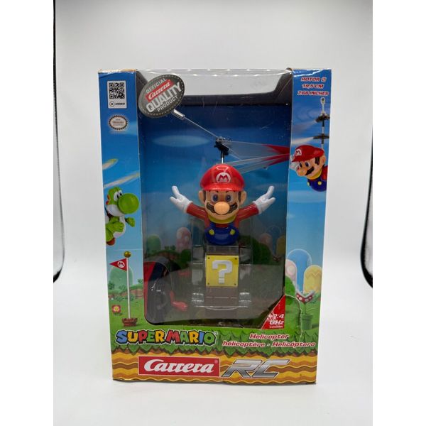 Super Mario Flying Cape Mario Carrera RC Helicopter 2.4 GHz *New