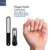 Inge Toenail Clippers Nail Clippers Toe Nail Clipper Thick Nails Clipper Nail Clipper Nail File - 4 Piece Set Boxed