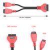 OEM FCA 12+8 Universal Adapter Cable Fit For Chrysler  OBD2 Diagnostic Cable