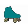 SILVYE – Skate Covers for Artistic Skating Green Range, Vert Teal, S