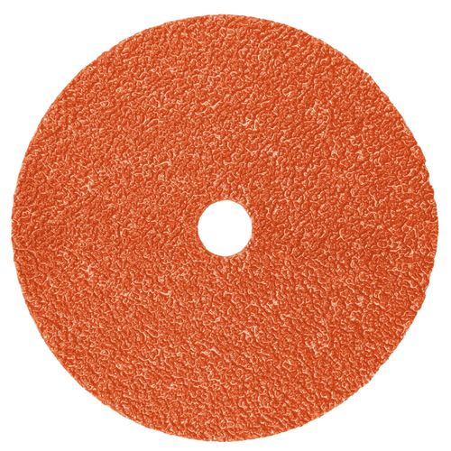 3M Fibre Disc 987C - 36+ Grit Metal Grinding Disc - Ceramic Precision Shaped Grain - For Angle Grinders - 5" x 7/8" Center Hole (Pack of 25)