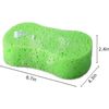 3 Pack Extra Thick Large Colorful Car Wash Sponges: Multi-Purpose Various Uses