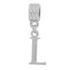 Alphabet Letter Initial Pendant Dangle Charm Beads for Charm Bracelets (Letter 'L')