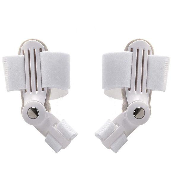 WANGCL 2PCS Bunion Device Hallux Valgus Orthopedic Braces Toe Correction Foot Care Corrector Thumb Big Bone Orthotics Toe Separators Toe Straightener (White)