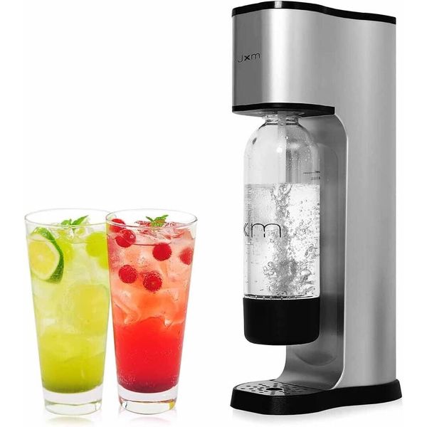 Premium Carbonator-Sparkling & Seltzer Water Soda Maker with PET Bottle