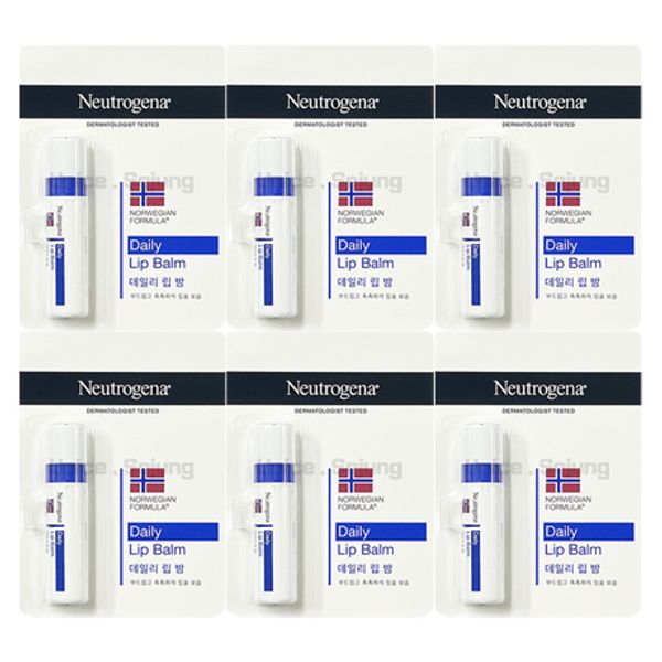 Neutrogena daily lip balm 4g 6 packs / lip care lip protector