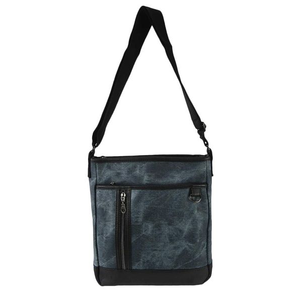 CUBIC CORE 1855 1855 Cubic Core Shoulder Bag, Vertical Shoulder Bag, Men's Shoulder Bag, Crossbody Bag, Black (Navy), navy