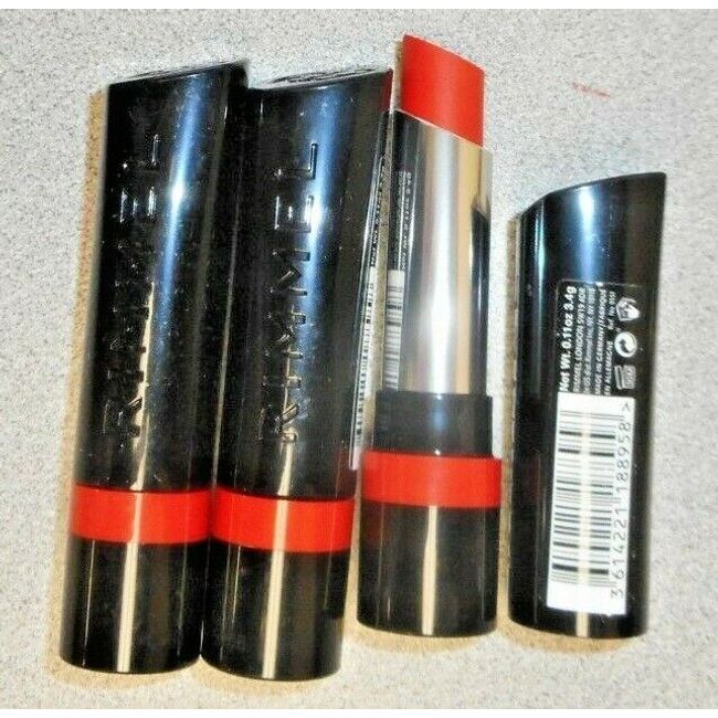 LOT OF 3 RIMMEL THE ONLY 1 LIPSTICK 620 CALL ME CRAZY 0.11oz EACH