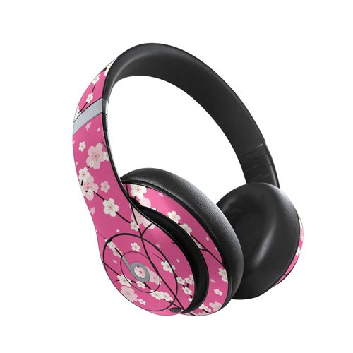 MightySkins Skin Compatible with Beats Studio Pro - Sakura Pink | Protective, Durable, and Unique Vinyl Decal wrap Cover | Easy to Apply, Remove, and Change Styles