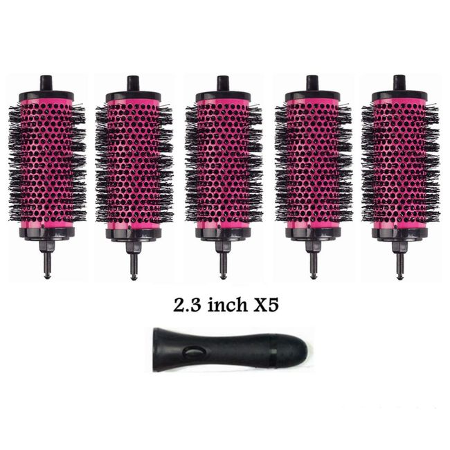 LIGICKY Blowout Brush Set with Detachable Barrels Round Brushes Hair Styling Tool,L