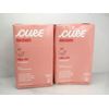 CURE HYDRATION RUBY RIOT GRAPEFRUIT DAILY ELECTROLYTE MIX 8 PACKETS BOXED 2PCS