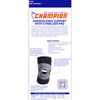Champion Knee Wrap, Patella Stabilizer Pad, Adjustable Compression, Medium Support, Black, Regular