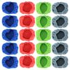 QWORK 20 Pack Car Care Microfiber Cloths, Windshield Cleaner Microfiber Pads Replacement Kit, Interior Auto Window Cleaner Washing Pads