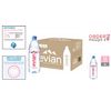 Natural Spring Water, 1L Bottles, 12-Pack - Refreshing Hydration from the Alps