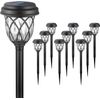10 Pack Solar Lights Outdoor Garden Pathway Solar Powered Yard Lights for Wal...