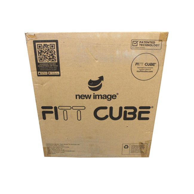 FITT CUBE Compact Multi-Gym with 2 Cords & 3 Bands (Small Scratch)