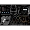 CM Complete 110in Engine Gasket Kit 4in Bore .04 Thick Classic 07-13