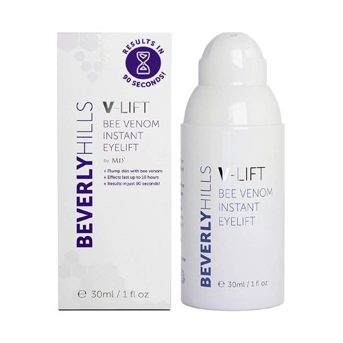 BEVERLY HILLS V-Lift Instant Eye Lift and Tuck Bee Venom Serum for Treating Puffy Eyes, Dark Circles, and Wrinkles