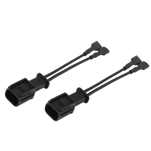 Motoforti Car Speaker Terminal Adapter, Harness Wires Cable Connector, for Honda Civic, Plastic, Black, 2pcs