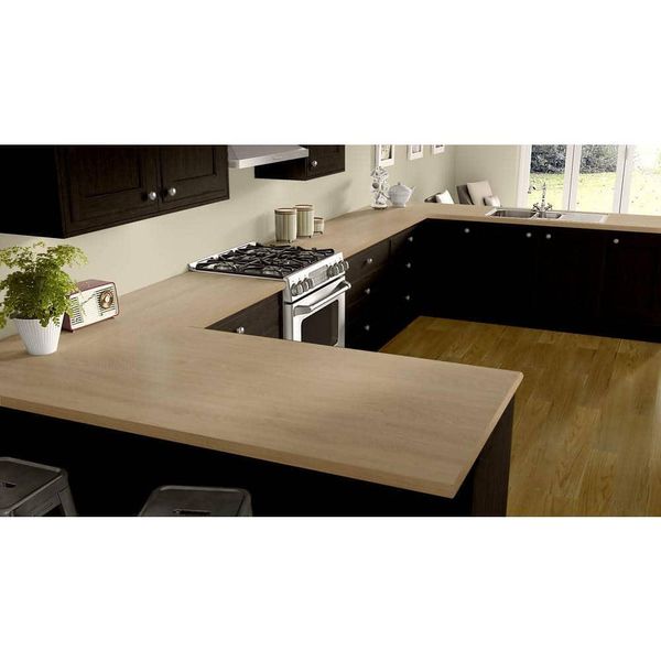 Wilsonart Laminate Sheet 4'x8' in Kensington Maple w/Matte Finish for Countertop