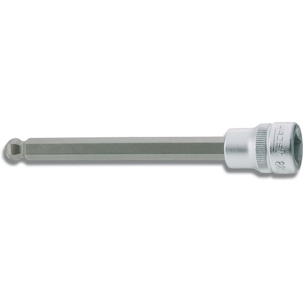 Hazet 3/8-Inch 116/6 mm Screwdriver Socket - Silver