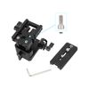 CAMVATE Quick Release ARCA-Type Baseplate with 15mm LWS Rod Mount(Two Direction Install)