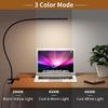 LED Desk Lamp Dimmable Adjustable Lamp W/Clamp Eye-Caring Reading Desk Light