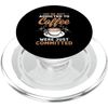 Committed Not Addicted Barista Design For Coffee Lover PopSockets PopGrip for MagSafe