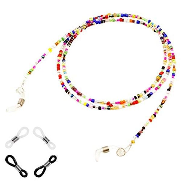 Jixin4you Eyeglass Chain Eyeglass Strap Eyeglass Cord for Women Men Fashionable Cute Multi