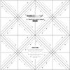 Triangles On A Roll Half-Square Triangles On A Roll-50' 1.5 inch Finished Size, Paper
