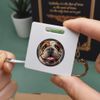 'Smiling Bulldog' Keyring Tape Measure/Spirit Level Tool (KM00041687)
