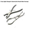 18 Pcs Rubber Dam Starter Set Kit with Frame Punch Clamps Dental Instruments