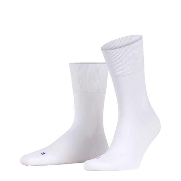 FALKE Run Crew Cut U 1 Pair, White (White 2000), 16-17