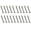 Door Hinge Screws, Pack of Multiple Pieces (Chrome, M4.5 x 40mm)