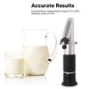 RGBS Milk Meter Refractometer with ATC Milk Testing Equipment Handheld Test Milk Scale Range 0-20%