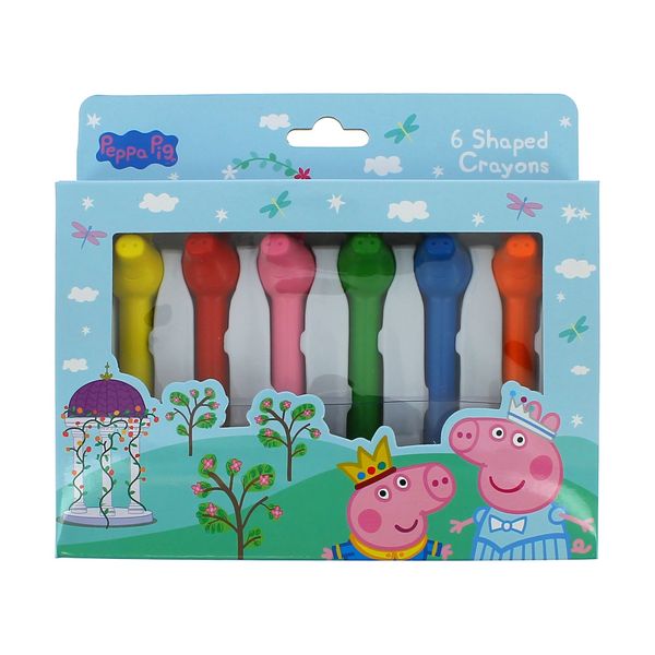 Peppa Pig Shaped Crayons