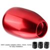 Universal Shift Knobs 6 Speed Car Modification Manual Knob Gear Shift Head(Red)