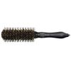 Efalock Hair Brush - Black, Boar Bristles, Smoothing, Unisex, All Hair Types, 27/53 mm