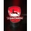 Edge Lit Tabletop Sign, Multi-Colored LED, Desk Lamp, Night Light John Deere