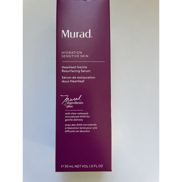 Murad Hydration Sensitive Heartleaf Gentle Resurfacing Serum 1 Oz New In Box