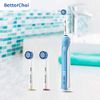 18pcs Sensitive Gum Care Replacement Brush Heads Compatible with Oral B Braun Electric Toothbrush. Soft Bristle for Superior and Gentle Clean.