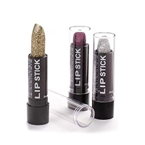 Stargazer Glitter Lipstick Black