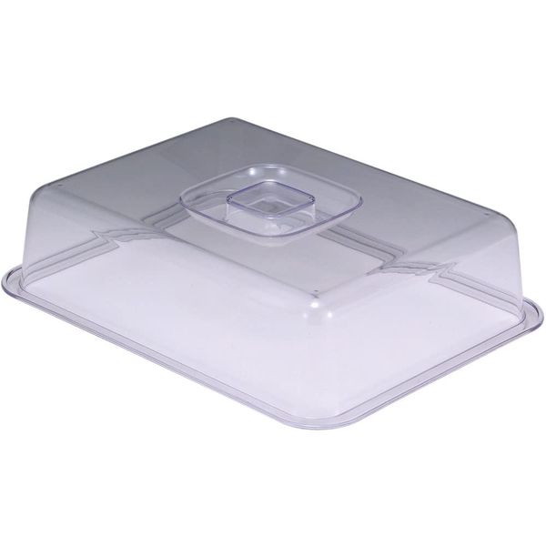 Shinki Synthetic Dragonfly Assist Dish Drainer Set, Lid, Transparent, Width 15.9 x Depth 12.4 x Height 4.1 inches (40.5 x 31.5 x 10.5 cm), No.2, Made in Japan