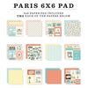 Carta Bella Paris 6" x 6" Double Sided Papers